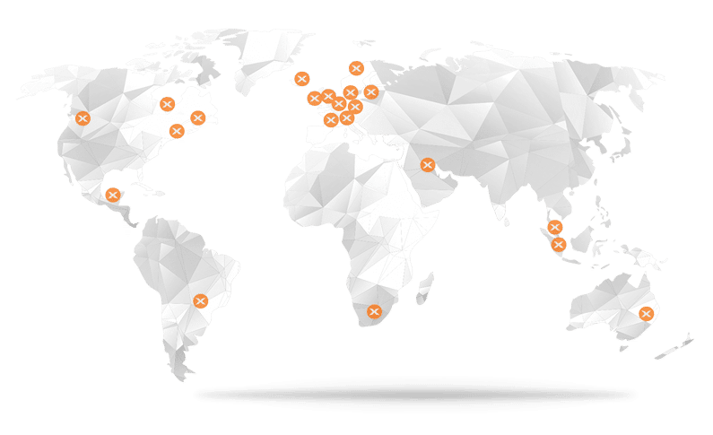 timextender, worldmap, customers map