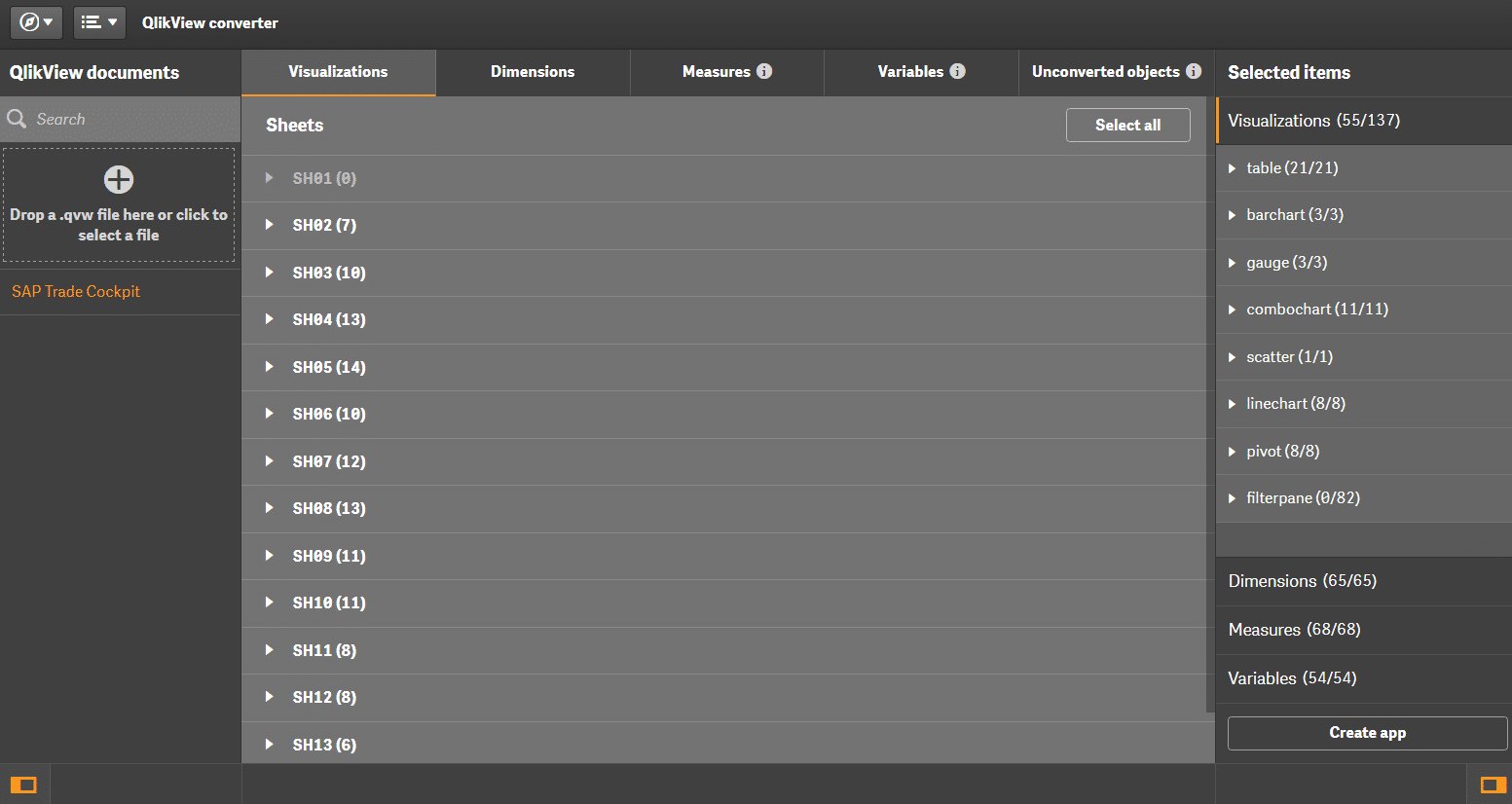 QlikView Converter,Qlik Sense 3.2,QVW,Hub,Qlik Hub,QlikView convert,QV to QS, Qlik converter