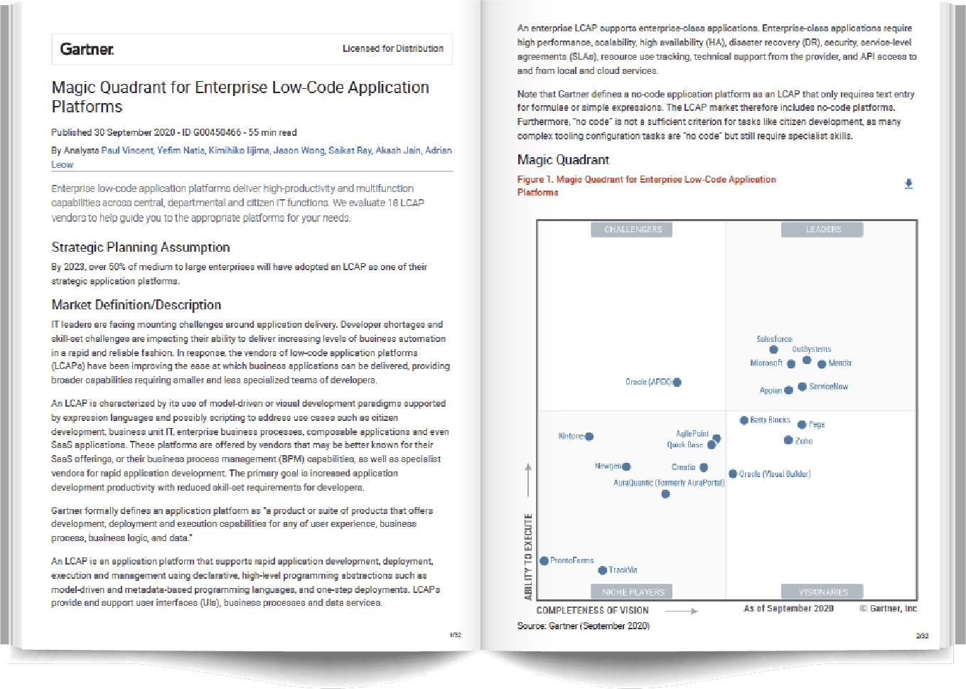 mendix, app development, gartner, magic quadrant, leader, lcap