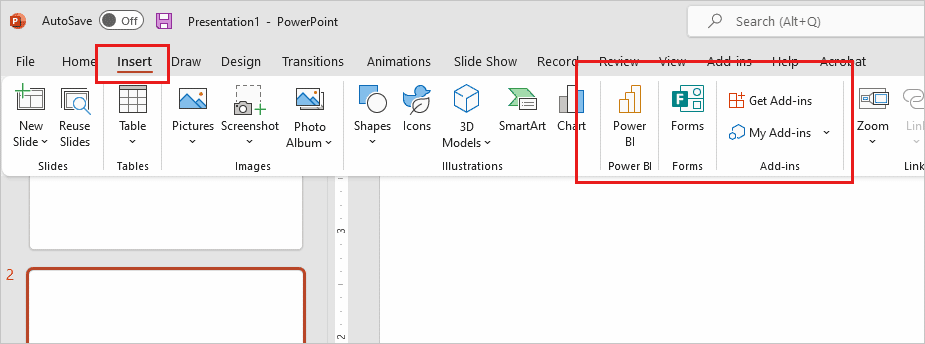 Power BI, Microsoft, PowerPoint